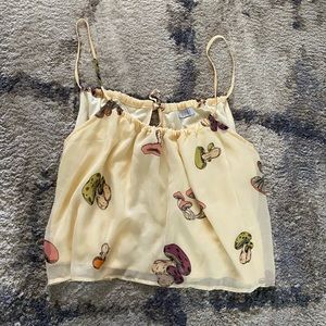 Groovy Flowy Mushie Top 🍄